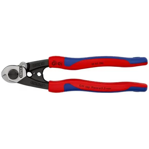 Cleste de forta pentru taiat sarma, 190mm, Knipex 95 62 190
