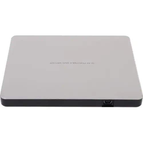 DVD Writer extern Hitachi-LG GP60NS60, Slim, Argintiu