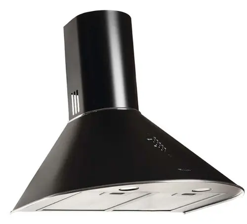 Hota tip Cupola Tornado Violla 750 (60) LED, 1 motor Turbo, latime 60 cm, 3 viteze, absorbtie 750 m3/ora, filtru anti-grasimi aluminiu 5 straturi (Negru)