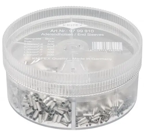 Kit pini terminali Knipex 97 99 910