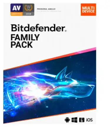 Antivirus Bitdefender Family Pack, 1 an, 15 dispozitive, Retail