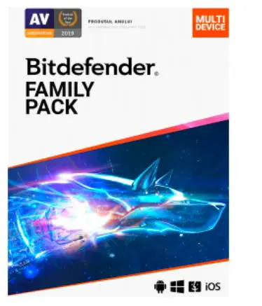 Antivirus Bitdefender Family Pack, 1 an, 15 dispozitive, Retail