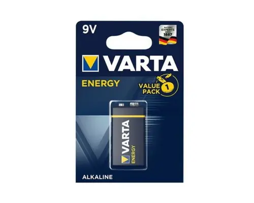 Baterie VARTA  BLISTER ENERG, 9V, ALCALINA
