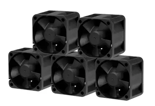 Set 5 ventilatoare Arctic S4028-6K,  40 mm, 6000 rpm (Negru)