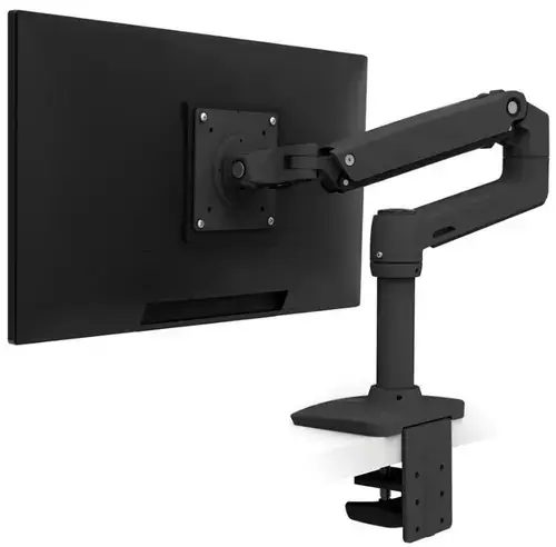 Suport monitor pentru birou Ergotron LX, pivot, rotire 360, 11.3kg (Negru)