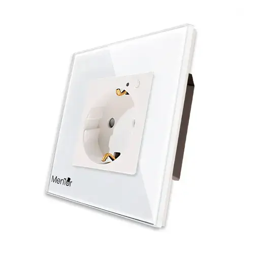 Priza Smart Wireless Mentor ES014 simpla incastrata WiFi 16A 1000W