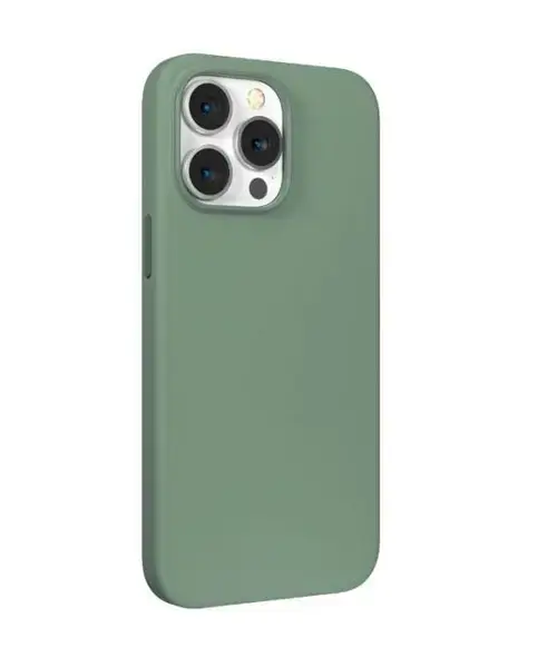 Protectie spate Devia Nature Series pentru Apple iPhone 14 Pro (Verde)