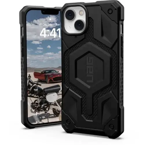 Protectie spate UAG Monarch Pro Magsafe pentru Apple iPhone 14 Plus (Negru)