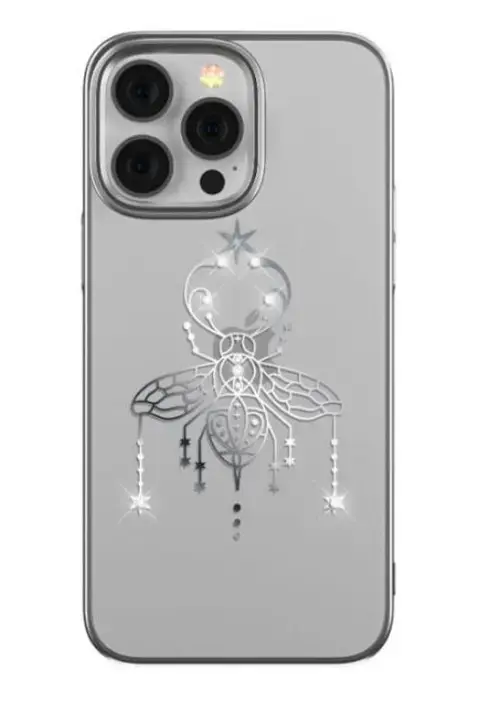 Protectie Spate Devia Summer Series Protective pentru Apple iPhone 14 Pro Max (Argintiu)