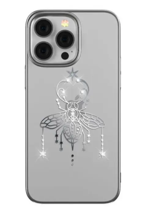 Protectie Spate Devia Summer Series Protective pentru Apple iPhone 14 Pro Max (Argintiu)