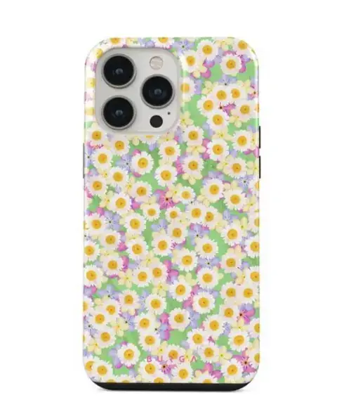 Protectie Spate Burga Dual Layer Be Kind pentru Apple iPhone 14 Pro (Multicolor)