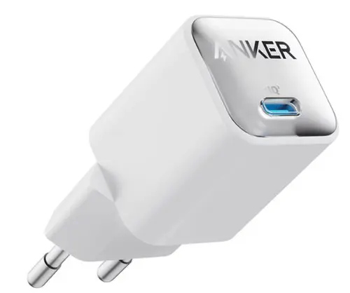 Incarcator retea Anker 511 Nano 3, 30W, USB-C, PowerIQ 3.0, PPS (Alb)