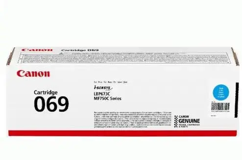 Toner Canon CRG069C, acoperire 1900 pagini (Cyan)