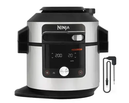 Multicooker Ninja OL750EU, 1460 W, 7.5 L, 14 programe (Negru/Argintiu)