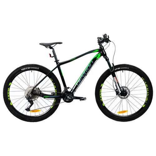 Bicicleta Mtb Devron 2023 RM3.7 - 27.5 Inch, M (Negru/Verde)