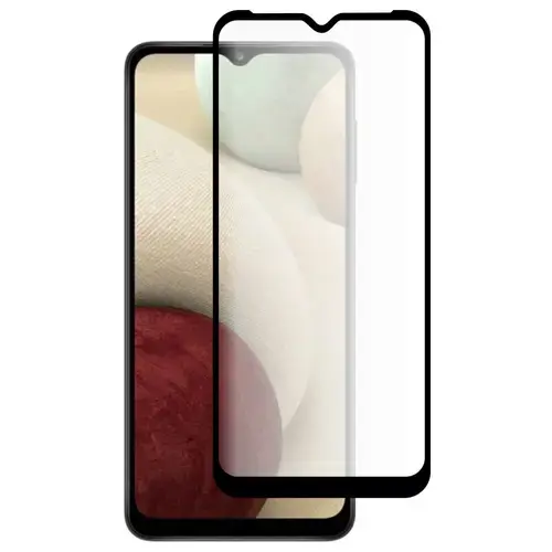 Folie Sticla Full Cover Premium 5D Full Glue pentru Samsung Galaxy A12/M12, Negru
