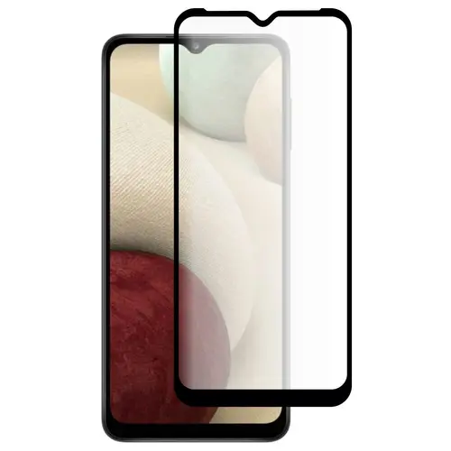 Folie Sticla Full Cover Premium 5D Full Glue pentru Samsung Galaxy A12/M12, Negru