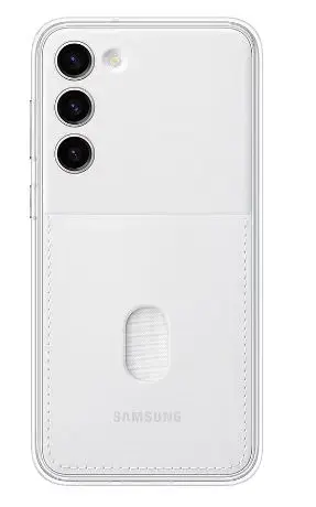 Protectie Spate Samsung EF-MS916CWEGWW pentru Samsung Galaxy S23+ (Alb)