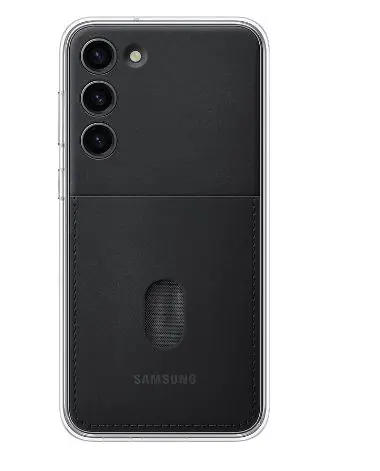 Protectie Spate Samsung EF-MS916CBEGWW pentru Samsung Galaxy S23+ (Negru)