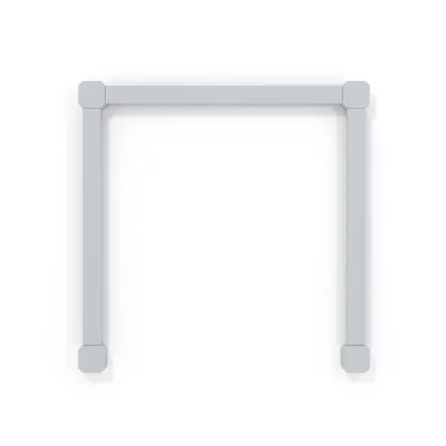 Kit 3 panouri luminoase inteligente Nanoleaf Lines Squared, pentru extindere kit de baza Nanoleaf Lines Squared, LED RGBW
