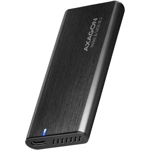 Rack extern Axagon EEM2-SB2 USB-C 3.2 Gen 2, M.2 SSD (Negru)