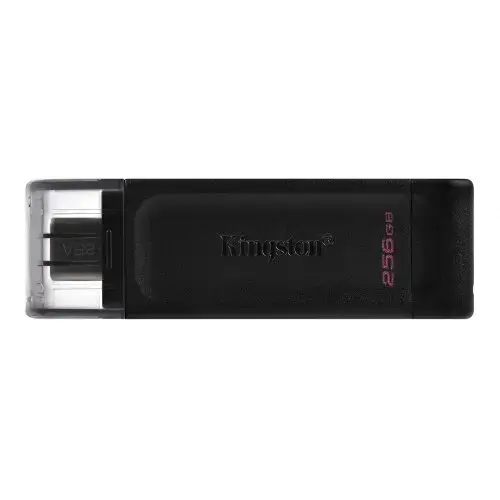 Stick memorie Kingston DT70, 256GB, USB-C (Negru)