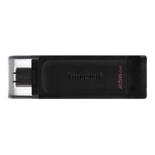 Stick memorie Kingston DT70, 256GB, USB-C (Negru)