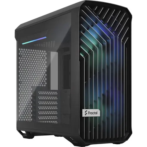 Carcasa Fractal Design Torrent Compact RGB Black TG Light Tint, MiddleTower, Tempered glass (Negru)