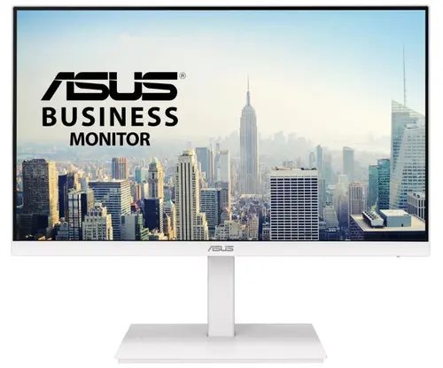 Monitor IPS LED ASUS 23.8inch VA24EQSB-W, Full HD (1920 x 1080), VGA, HDMI, DisplayPort, Pivot, Boxe (Alb)