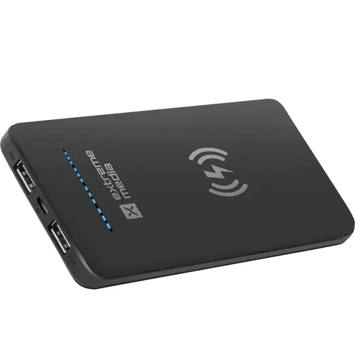 Acumulator extern Natec Extreme Media, Wireless, 10000 mAh (Negru)
