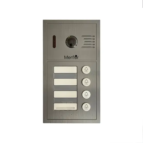 Unitate exterioara VideoInterfon Smart Mentor SY039 WiFi acces 4 locatii 2MP Full-HD IP65 IR difuzor microfon 12V 4fire