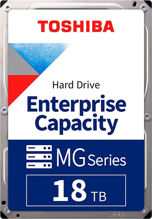 HDD Server Toshiba Enterprise MG09ACA18TE, 18ΤΒ, 512Mb, 7200RPM, SATA 6 Gb/s, 3.5inch