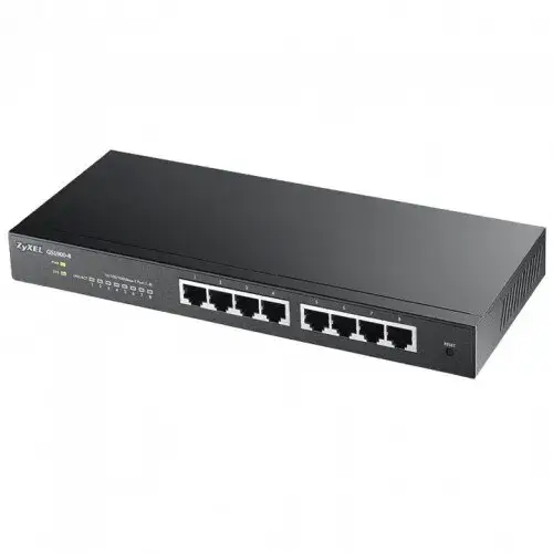 Switch Zyxel GS1900-8HP, 8 Porturi, Gigabit, Smart Managed, PoE