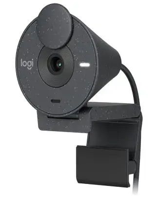 Camera Web Logitech Brio 300, USB, Full HD, 30 fps (Negru)