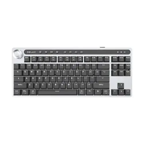 Tastatura wireless Delux KS200D, USB/Bluetooth  (Negru)