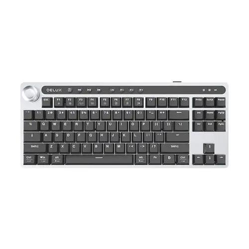 Tastatura wireless Delux KS200D, USB/Bluetooth  (Negru)