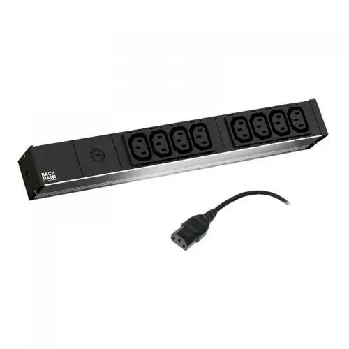 PDU Bachmann 333.540, 8x C13, Negru
