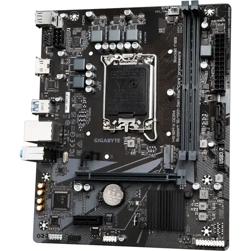 Placa de baza GIGABYTE H610M K DDR4, Intel H610, LGA 1700, mATX
