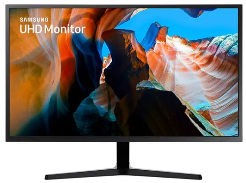Monitor VA LED Samsung 31.5inch LU32J590UQPXEN, Ultra HD (3840 x 2160), HDMI, DisplayPort, AMD FreeSynct (Negru)