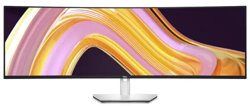 Monitor IPS LED Dell UltraSharp 49inch U4924DW, 5K Dual QHD (5120 x 1440), HDMI, DisplayPort, Ecran curbat, Boxe (Negru/Argintiu)