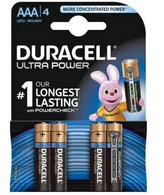 Set 4 baterii DuraCell TurboMax BA000276, AAA