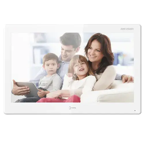 Post interior videointerfon  Hikvision DS-KH9510- WTE1B, Android, WIFI, apelare video si deschidere usa din aplicatia mobila, Plug & play, ecran 10.1inch cu touchscreen, rezolutie: 1024 × 600, audio bidirectional