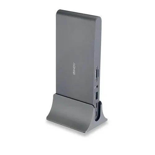 Dock Laptop Lindy USB 3.2 Type C, 5k DP, PD 3.0 100W, Gigabit