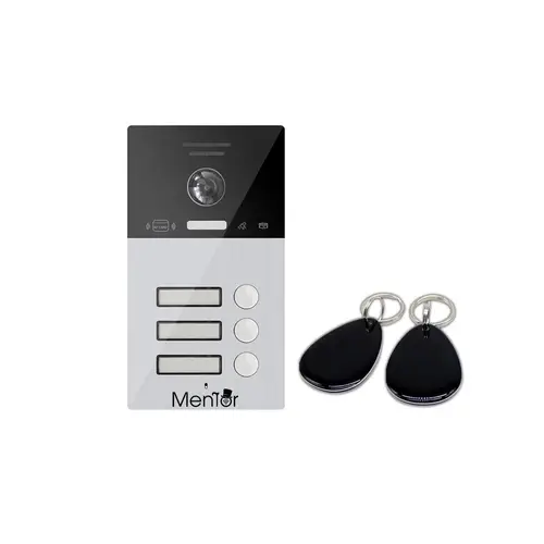 Unitate exterioara VideoInterfon Smart Mentor SY055 WiFi POE Card acces 3 familii 1.3MP HD IP65 IR difuzor microfon