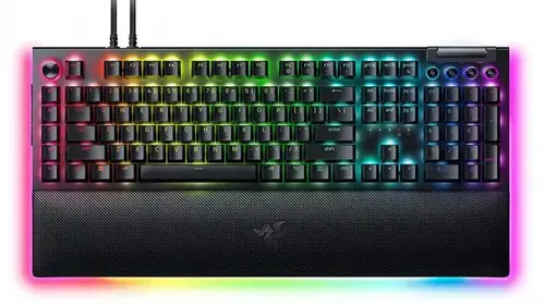 Tastatura Gaming Razer BlackWidow V4 Pro, USB, Razer Green Switch, US Layout (Negru)