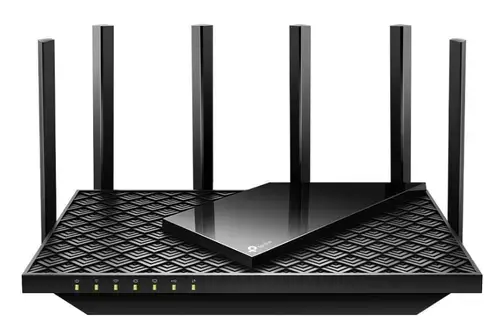 Router Wireless TP-Link Archer AX72 Pro, AX5400, Wi-Fi 6, Dual-Band, Gigabit, 6 Antene externe (Negru)