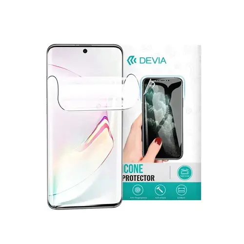 Folie Silicon Devia compatibila cu Motorola Moto E22