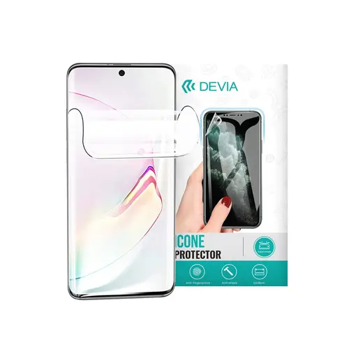 Folie Silicon Devia compatibila cu Motorola Moto E22