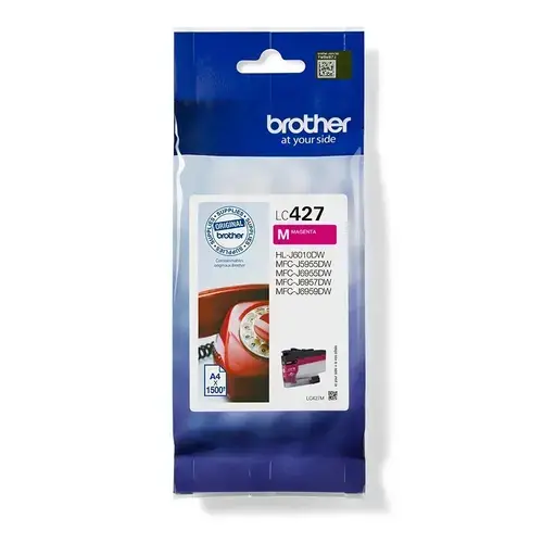 Cartus cerneala Brother LC427M, acoperire 1500 (Magenta)
