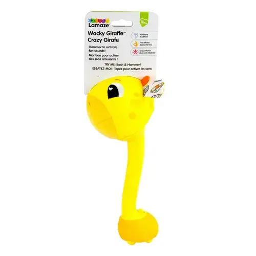 Girafa de plus Lamaze Gigi, cu sunete